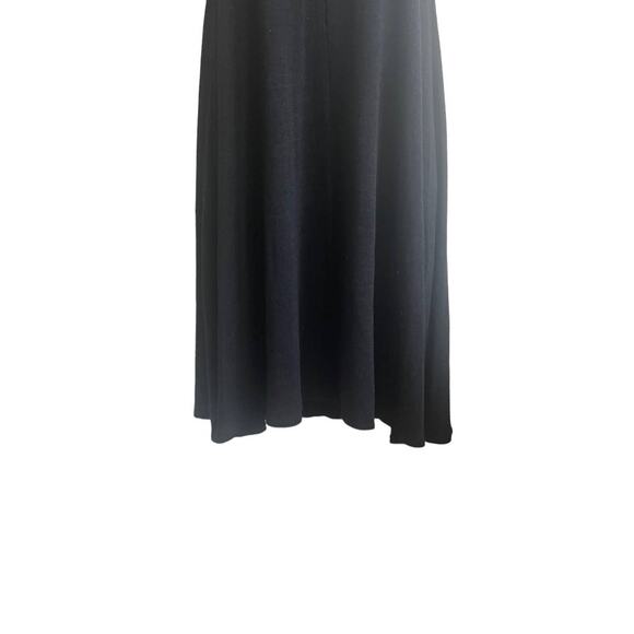 Aritzia Wilfred Free Dress Women XXS Black Flowy Stretch Comfort Beachy Festival - Picture 6 of 9